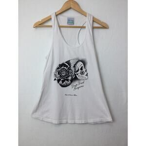 Mare Blue Rockabilly Racerback Tank from Playa Del Carmen Mexico